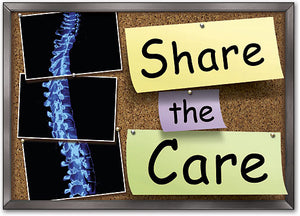 Cork Spine Share Referral Postcard