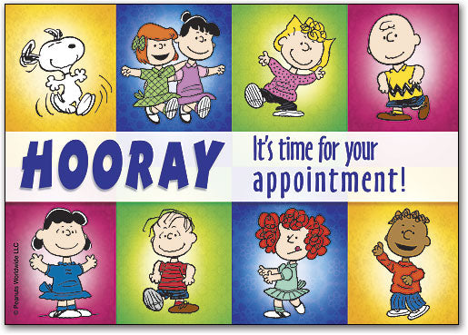 Hooray It's Time Post Card