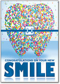 Confetti Congratulations Standard Postcard