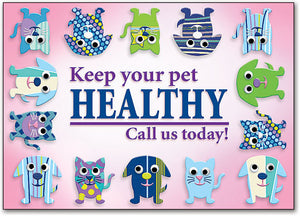 Healthy Pets Postcard