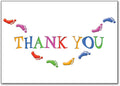 Thank You Many Feet Postcard