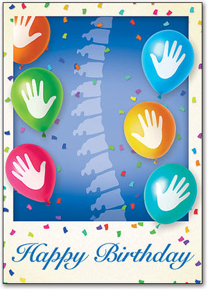 Chiropractic Celebration Postcard