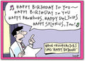 Chiropractors Sing Postcard