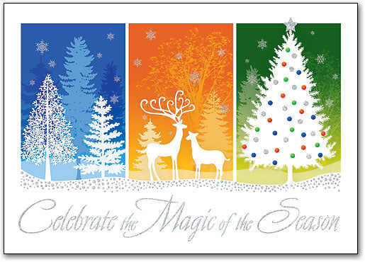 Magical Season Holiday Postcard