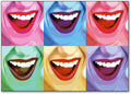 Poster Smiles Postcard