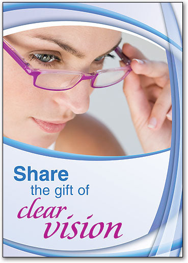 Purple Frames Referral Customisable Standard Postcard