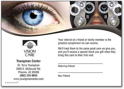 Blue Eye Customisable Standard Postcard