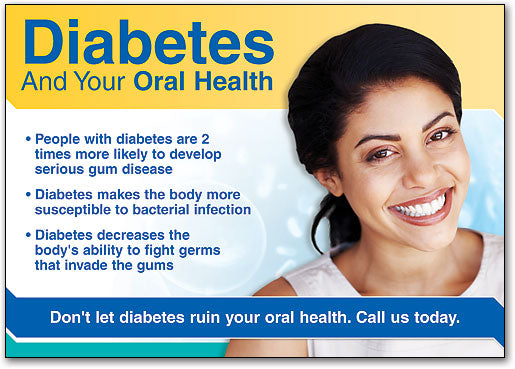 Diabetes Alert Postcard