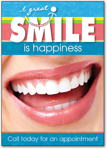 Smile Stripes customisable Postcard