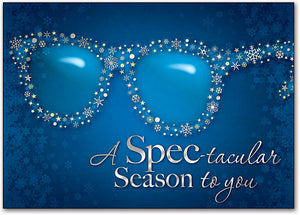 Spectacular Season Deluxe Holiday Postcard