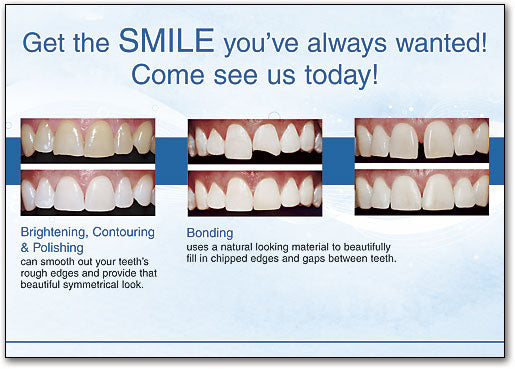 Contour Your Smile Postcard