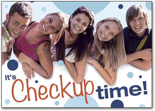 Teen Checkup Time Postcard