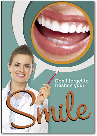 Smile Refresh Postcard
