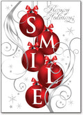 Smile Bulbs Deluxe Holiday Postcard