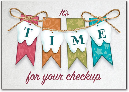 Banner with Bows Customisable Postcard