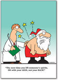 Lift Someone's Spirits Deluxe Postcard