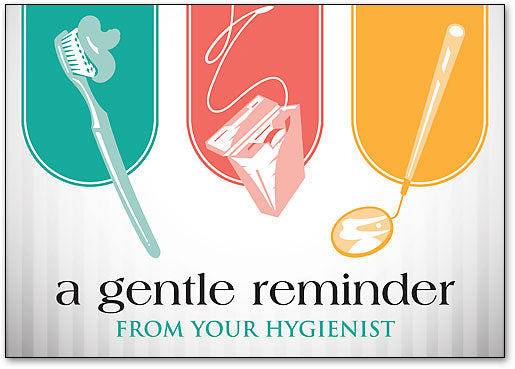 Steps to a  Healthy Smile Postcard