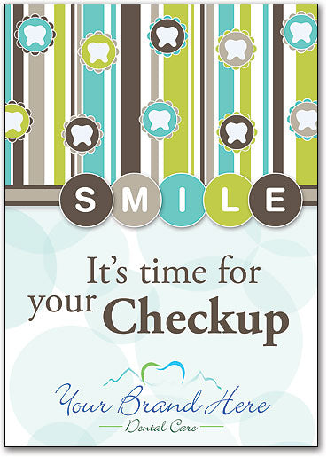 Punchy Pattern Postcard