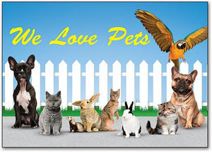 Ready Set Pets customisable Standard Postcard