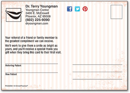 Worn In Smiles Customisable Standard Postcard