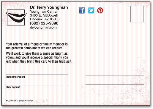 Worn In Smiles Customisable Standard Postcard