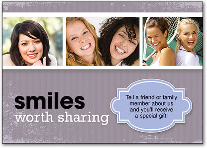 Worn In Smiles Customisable Standard Postcard