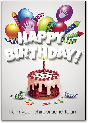 Birthday Display Customisable Postcard