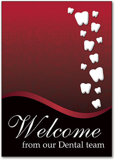 Tooth Cascade Welcome Postcard