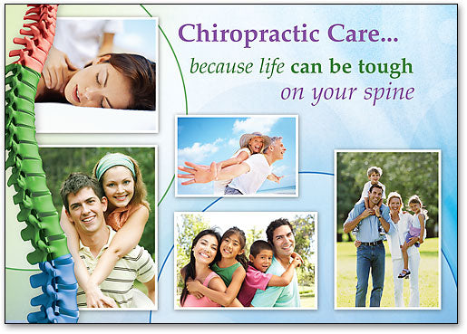 Tricolor Spine Customisable Postcard