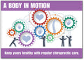 Body In Motion customisable Postcard