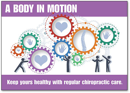 Body In Motion customisable Postcard