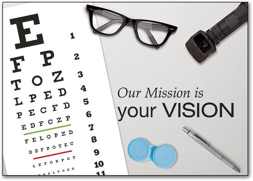 Vision Mission customisable Postcard