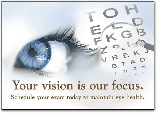 Full Focus customisable Postcard