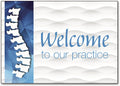 Ripple Welcome customisable Postcard