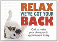 We Have Your Back customisable Postcard