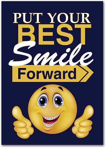 Braces Emoji Postcard