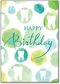 Dabs of Joy Birthday Postcard