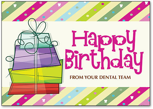 Wrapped in Ribbon Postcard