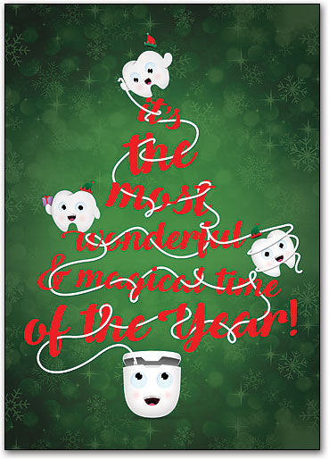 Little Molar Tree Deluxe Postcard