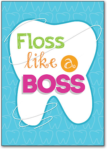 Flosspiration Postcard