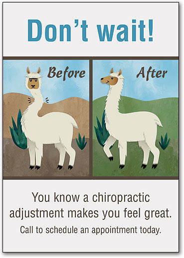 Llama Drama customisable Postcard