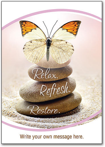 Gentle Butterfly customisable Postcard