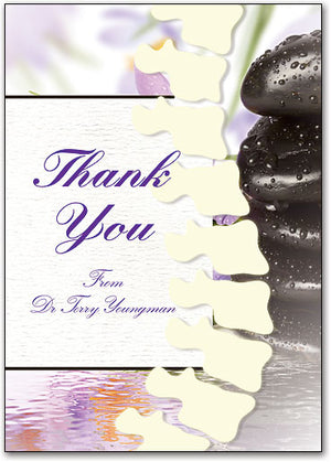 Chiro Reflections Thank You Customisable Postcard