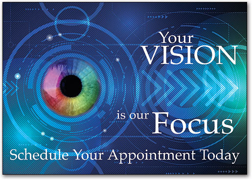 Focus in Color customisable Postcard
