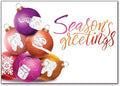 Sparkling Baubles Deluxe Postcard