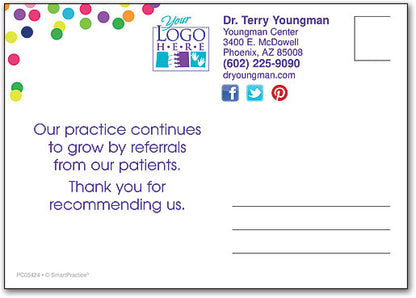 Bright Spots Thank You Postcard