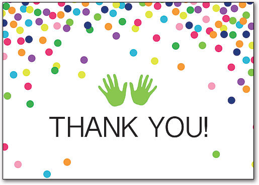 Bright Spots Thank You Postcard