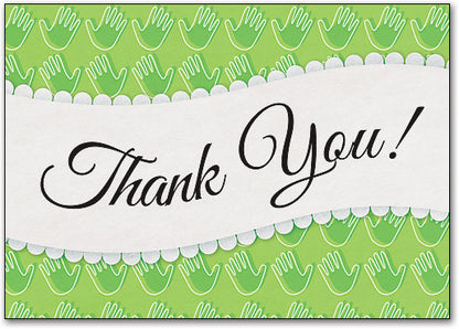 Vibrant Apprectiation Thank You Customisable Postcard