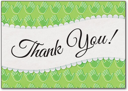 Vibrant Apprectiation Thank You Customisable Postcard