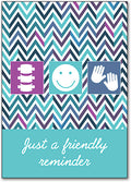 Chiro Chevron Postcard